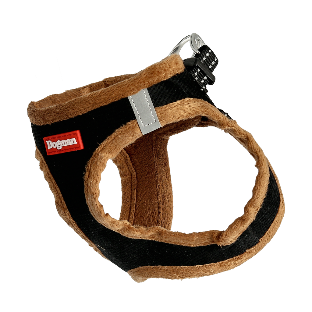 Plush Hundsele – Svart (Dogman)