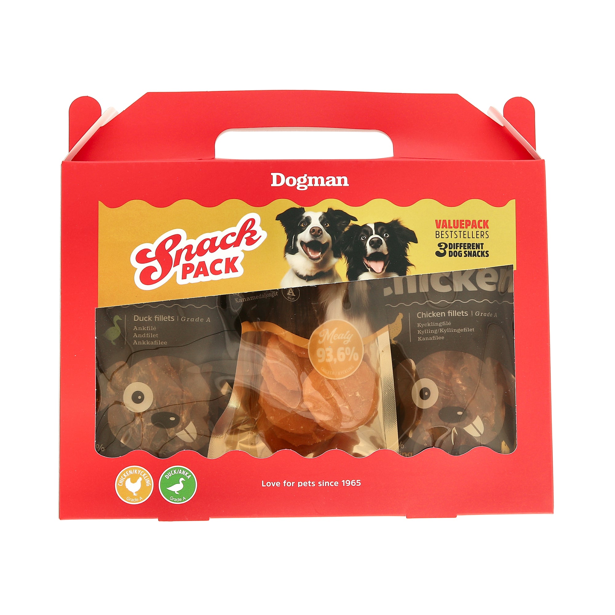 Bästa Belöningen Valuebox 3-pack – Hundgodis (Dogman)