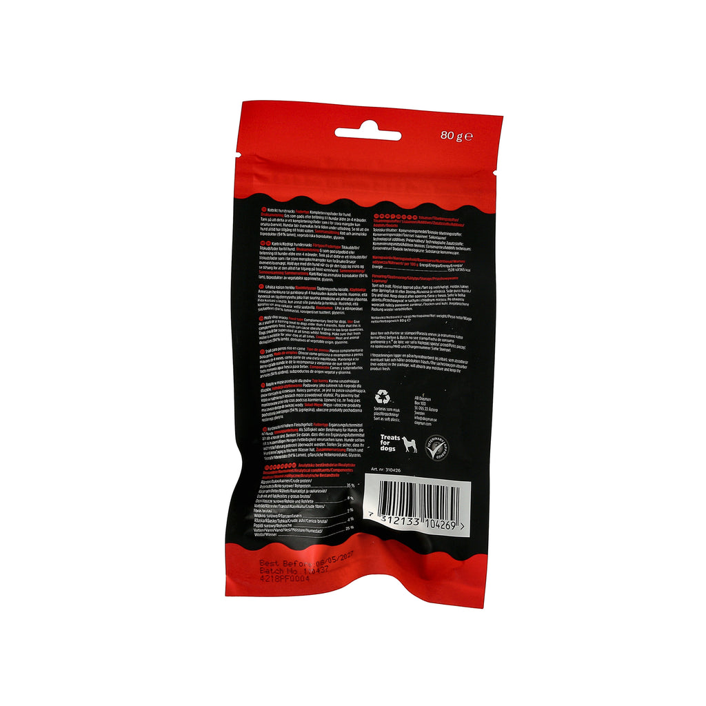 Meaty Kuber – Lamm Hundgodis (Dogman)