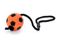 Leksak Fotboll med Snöre Orange (Dogman)