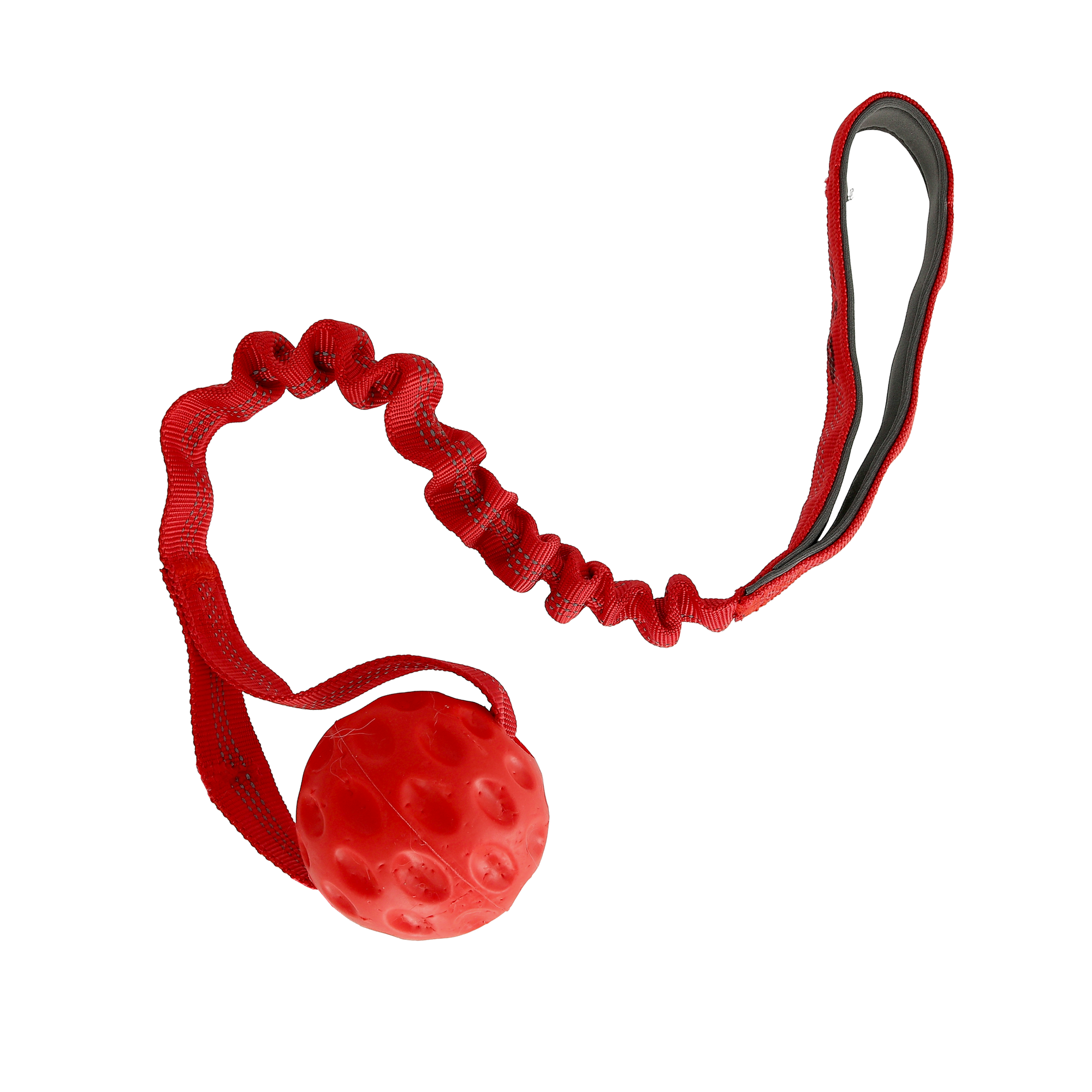 Valpleksak hård boll Röd 50cm (Dogman)