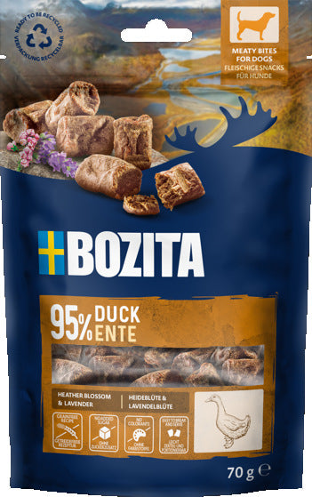 Meaty Bites – Duck Hundgodis 70g (Dogman)