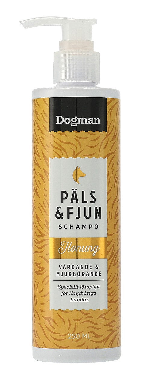 Päls & Fjun Honung Hundschampo 250ml (Dogman)