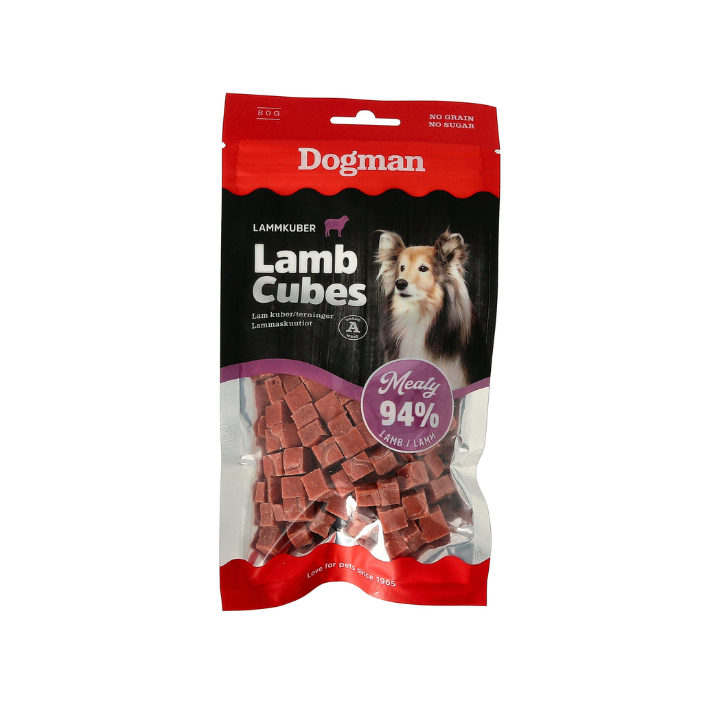 Meaty Kuber – Lamm Hundgodis (Dogman)
