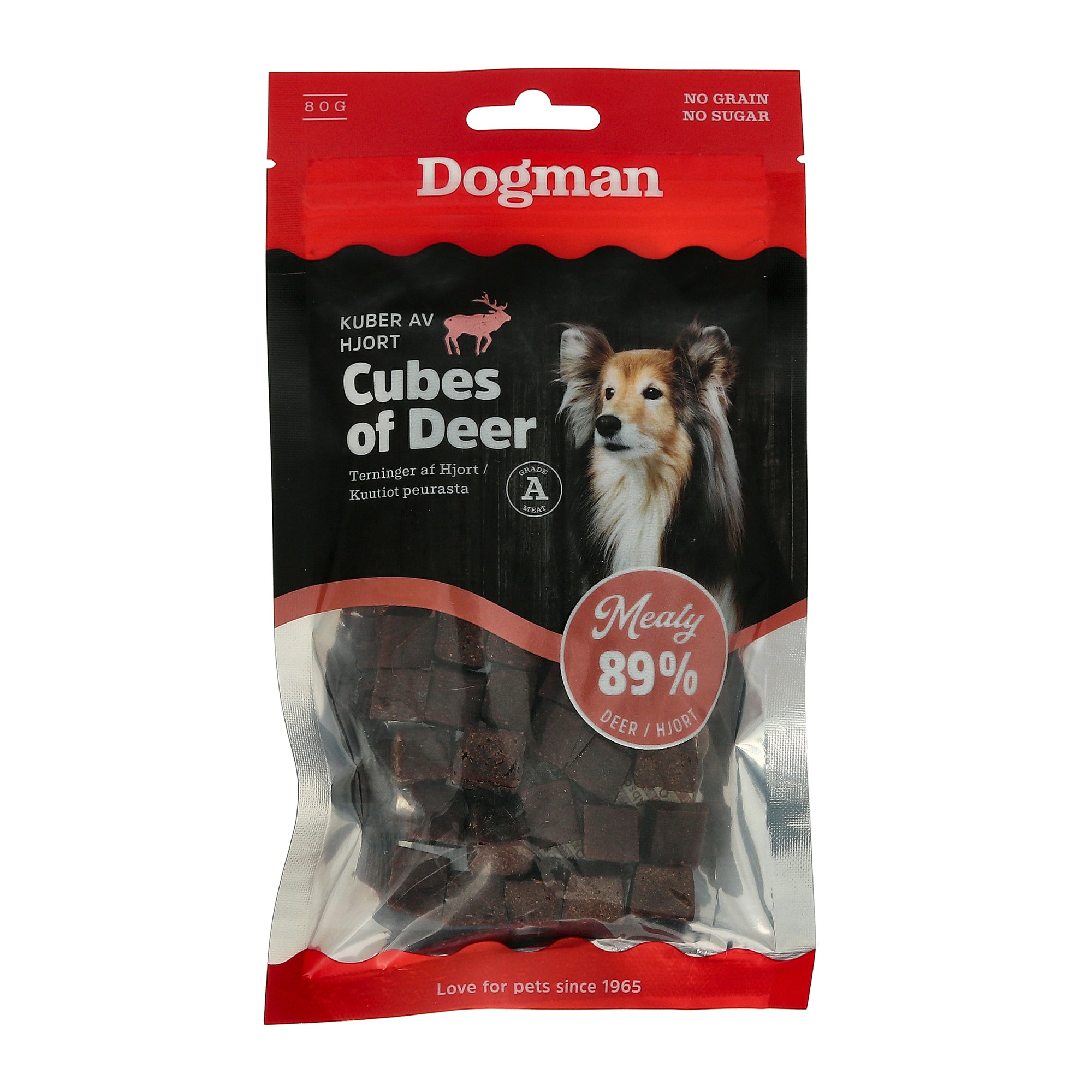 Meaty Kuber – Hjort Hundgodis (Dogman)