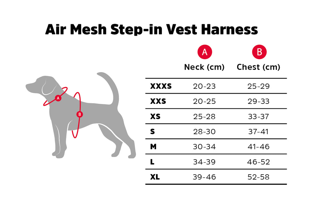 Air Mesh Step-in Väst Sele Beige (Dogman)